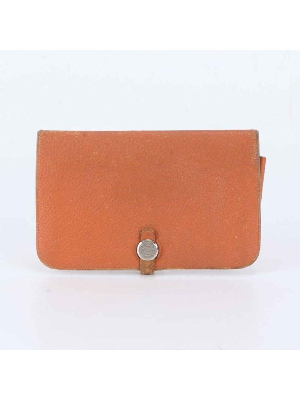 Hermes Dogon GM Leather Wallet Bifold